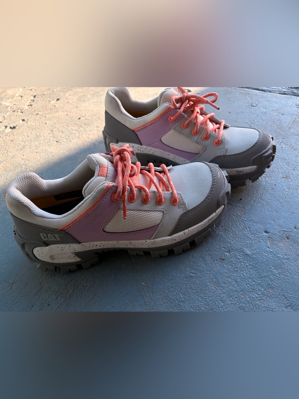 CAT Caterpillar Women's Invader Composite Toe Work Shoes